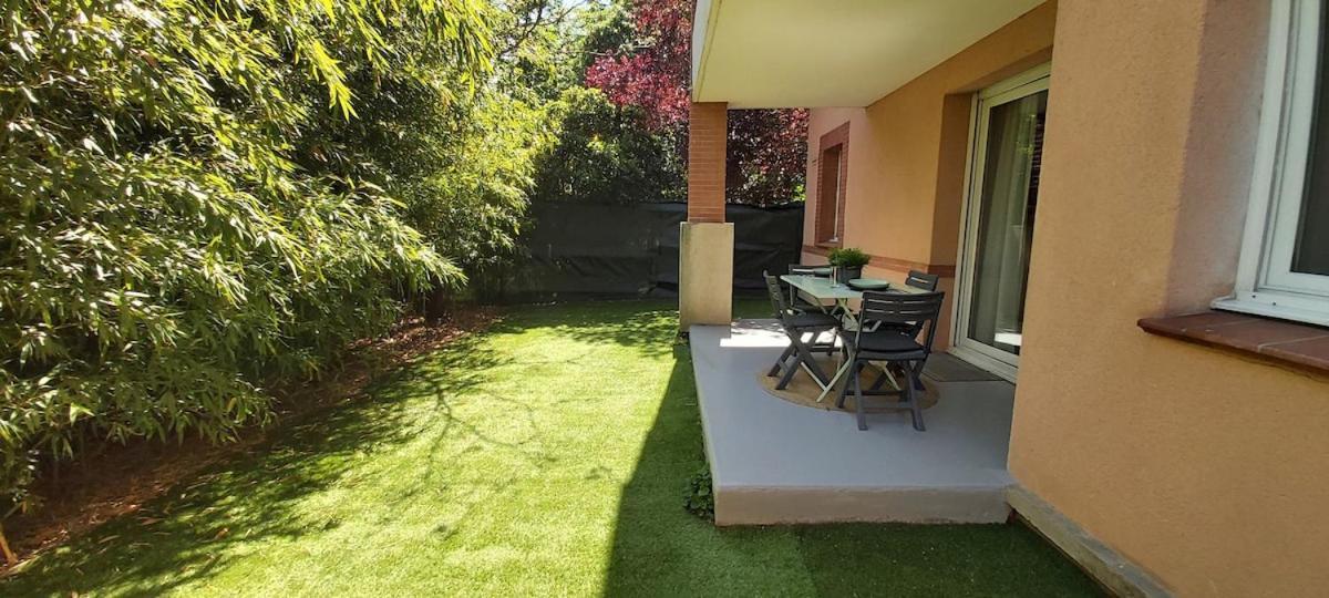 Les Capitouls - Avec Entree Autonome, Clim Neuve, Jardin, Parking Prive & Sa Piscine ! - Appartement Toulouse Buitenkant foto